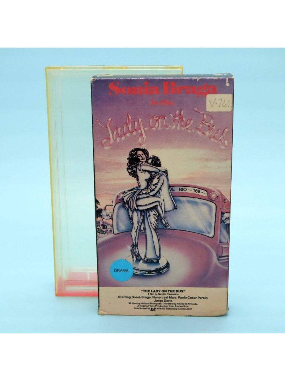 Lady On The Bus VHS Sonia Braga Vintage 1978 Sensual Drama
